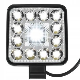 Lampa Robocza Reflektor Cofania Szperacz Kwadrat 40W 28 LED 12000 lm 9-40V