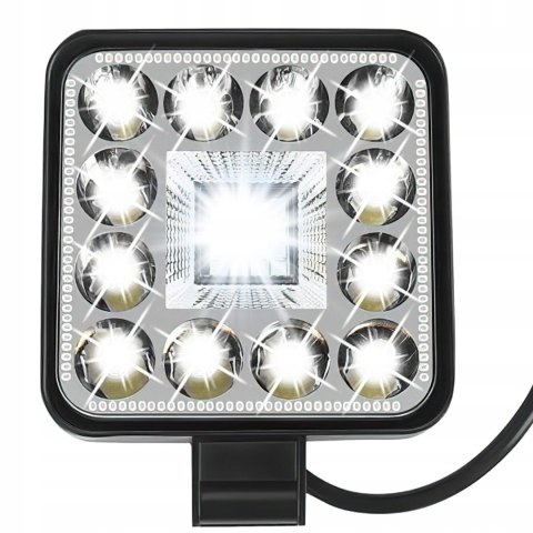 Lampa Robocza Reflektor Cofania Szperacz Kwadrat 40W 28 LED 12000 lm 9-40V