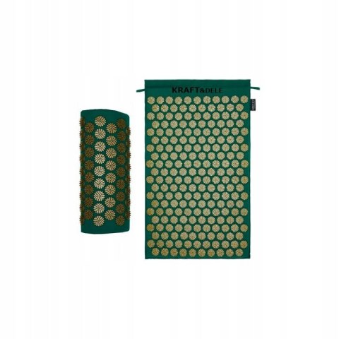 MATA DO AKUPRESURY MASAŻU ZDROWOTNA PODUSZKA POBUDZAJĄCA KRĄŻENIE Z KOLCAMI