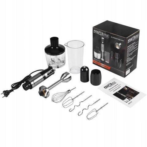 MOCNY BLENDER RĘCZNY WIELOFUNKCYJNY MIKSER NAJMOCNIEJSZY SILNIK OSTRZE