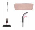 MOP PŁASKI ZE SPRYSKIWACZEM 118CM ZBIORNIK 350 ML WKŁAD Z MIKROFIBRY