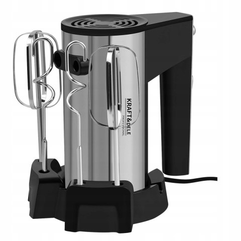 Mikser Ręczny Kuchenny 5 Prędkości 1000W Kraft&Dele