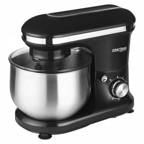 Mikser Robot Planetarny Wielofunkcyjny 3w1 2500W 5L 6 Prędkości Kraft&Dele