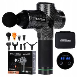 PISTOLET DO MASAŻU MASAŻER MOCNY DO PLECÓW CIAŁA STÓP WIBRACYJNY MASUJĄCY