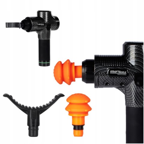 PISTOLET DO MASAŻU MASAŻER MOCNY DO PLECÓW CIAŁA STÓP WIBRACYJNY MASUJĄCY