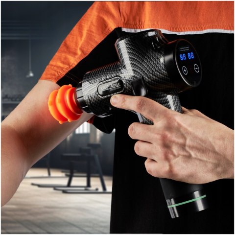 PISTOLET DO MASAŻU MASAŻER MOCNY DO PLECÓW CIAŁA STÓP WIBRACYJNY MASUJĄCY