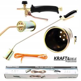 Palnik Gazowy Dekarski 85 cm Końcówka Dysza 1250~1850 °C Kraft&Dele