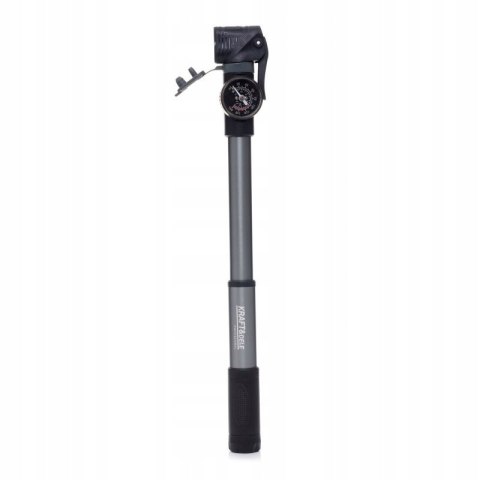 Pompka Ręczna Rowerowa z Manometrem 25 x 250 mm Kraft&Dele KD11823