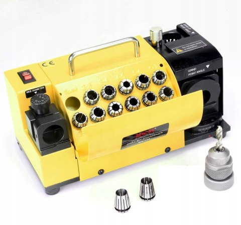 Precyzyjna Ostrzałka Szlifierka Wierteł Spiralnych 230V 2-13 mm Kraft&Dele