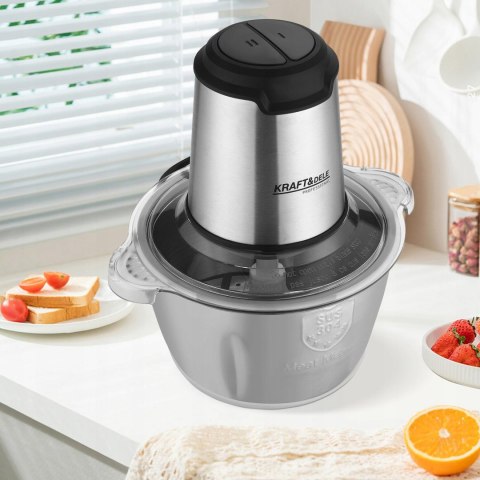 ROZDRABNIACZ DO WARZYW ELEKTRYCZNY MIĘSA OWOCÓW 2L 350W KRAFT&DELE KD4121