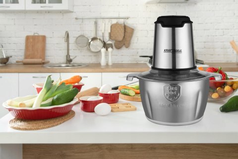 ROZDRABNIACZ DO WARZYW ELEKTRYCZNY MIĘSA OWOCÓW 2L 350W KRAFT&DELE KD4121