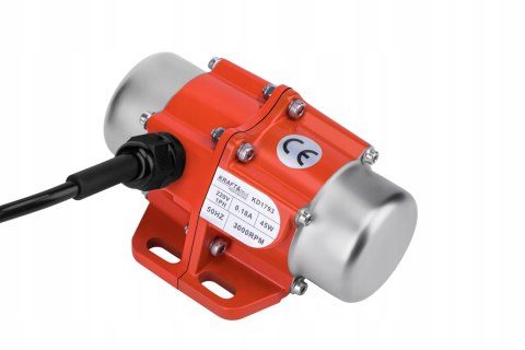 Silnik Wibracyjny 1 Fazowy 230V 45W 3000 RPM Kraft&Dele
