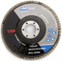 TARCZA DO SZLIFOWANIA DREWNA METALU 125mm LISTKOWA P10 ZESTAW 10szt. KD968