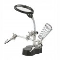 Uchwyt Lupa do Lutowania LED Trzecia Ręka Kraft&Dele