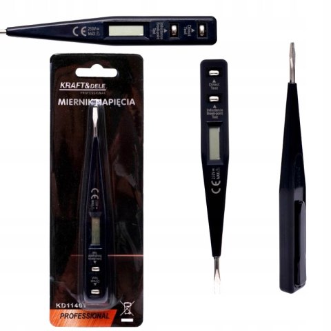 WYKRYWACZ METALU DETEKOR KABLI RĘCZNY KD10401