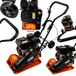 ZAGĘSZCZARKA GRUNTU SPALINOWA GRUNTOWA UBIJAK LONCIN 7HP 60KG + MATA KD1197