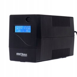 ZASILACZ AWARYJNY UPS 1000VA 9AH WYŚWIETLACZ LCD