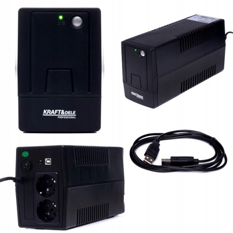 ZASILACZ AWARYJNY UPS 1000VA LED KD1927