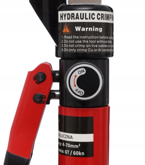 Zaciskarka Prasa Hydrauliczna Kraft&Dele 4 mm? - 70 mm?