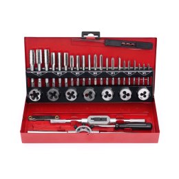 Zestaw Gwintowniki i narzynki Kalibrowniki 32 Elementy 0,5-1,75 Kraft&Dele