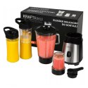 Blender Kielichowy do Koktajli 1500W Zestaw Butelki Bidon Mix&Go Kraft&Dele
