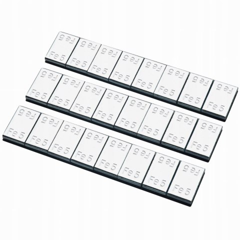 Ciężarki Klejone Powlekane Cynkiem 5g x 1200 Sztuk Felg Rolka Kraft&Dele