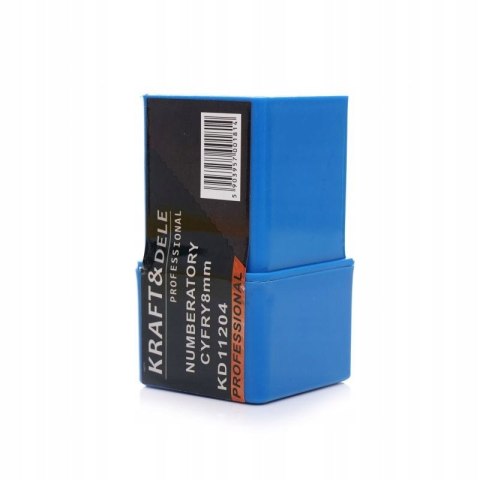 Kraftdele KD11204 Numeratory Znaczniki Cyfry 8mm