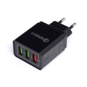 ŁADOWARKA SIECIOWA QUICK CHARGE 3.0 SZYBKA 3XUSB KD1236