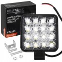 Lampa Robocza Reflektor Cofania Szperacz Kwadrat 30W 16 LED 2500 lm 12-40V
