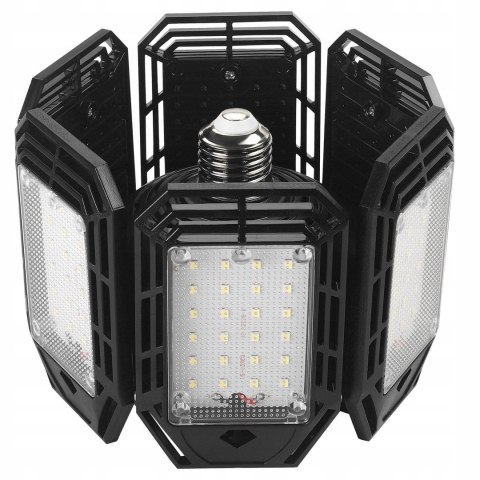Lampa Warsztatowa Sufitowa 6 Paneli Składanych 90° LED 180W 6500K 18500 lm