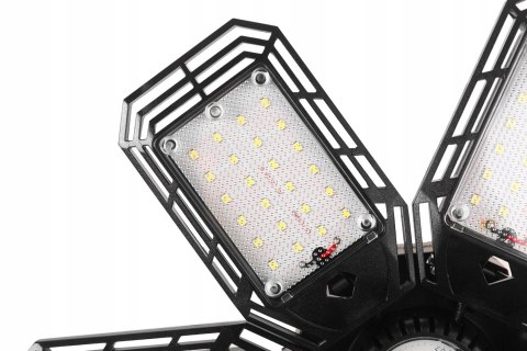 Lampa Warsztatowa Sufitowa 6 Paneli Składanych 90° LED 180W 6500K 18500 lm