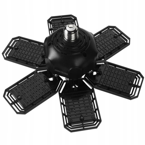 Lampa Warsztatowa Sufitowa 6 Paneli Składanych 90° LED 180W 6500K 18500 lm