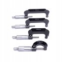 MIKROMETRY 0-100 MM ZESTAW 4 SZTUKI MIKROMIERZ WALIZKA KD10443