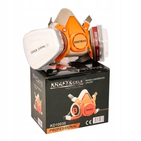 Maska Lakiernicza Filtr Gazowy Przeciwpyłowa Filtry Wkłady Kraft&Dele