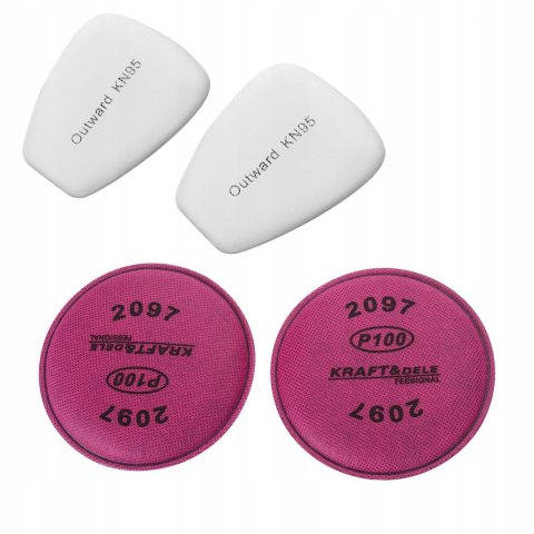 Maska Pełnotwarzowa Lakiernicza Filtr Gazowy Przeciwpyłowa Filtry Wkłady