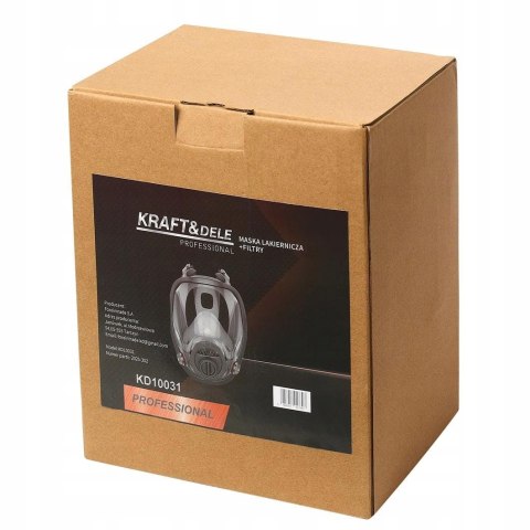 Maska Pełnotwarzowa Lakiernicza Filtr Gazowy Przeciwpyłowa Filtry Wkłady