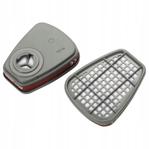 Maska Pełnotwarzowa Lakiernicza Filtr Gazowy Przeciwpyłowa Filtry Wkłady