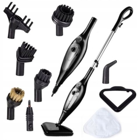 Mop Parowy Myjka Parowa 12w1 2000W 400ml + Akcesoria Końcówki Kraft&Dele