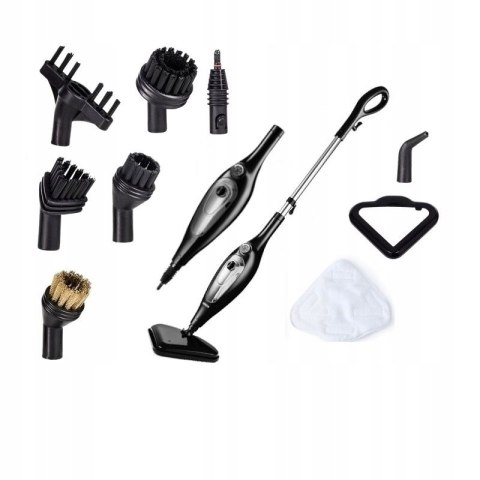 Mop Parowy Myjka Parowa 12w1 2000W 400ml + Akcesoria Końcówki Kraft&Dele
