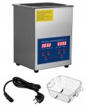 Myjka Ultradźwiękowa 100W 2L Ze Stali Nierdzewnej Z Cyfrowym Wyświetlaczem
