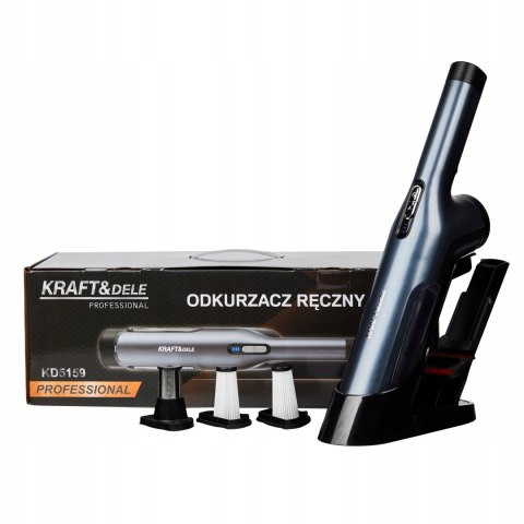 ODKURZACZ RĘCZNY BEZPRZEWODOWY AKUMULATOROWY SAMOCHODOWY MOCNY 400W