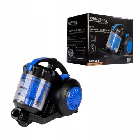 Odkurzacz BEZWORKOWY CYKLONOWY LEKKI MOCNY TURBO MOC 4000W HEPA Kraft&Dele