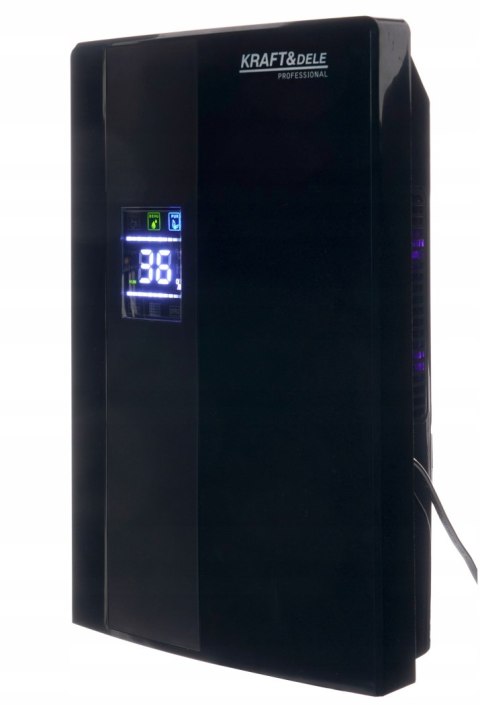 Osuszacz Powietrza Czarny 120W 2000ml 700ml/24h LCD Pilot Kraft&Dele