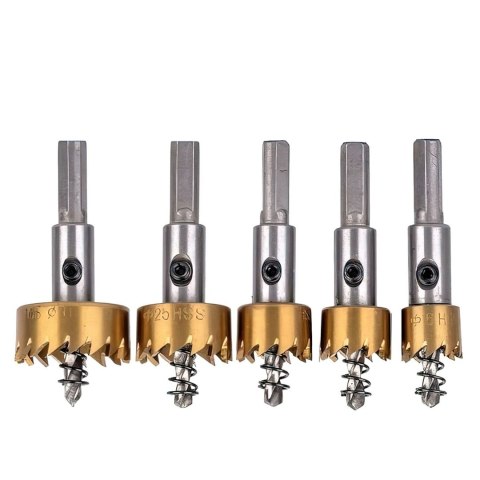 Otwornice Widiowe do Metalu Drewna Stali 5 elementów Kraft&Dele