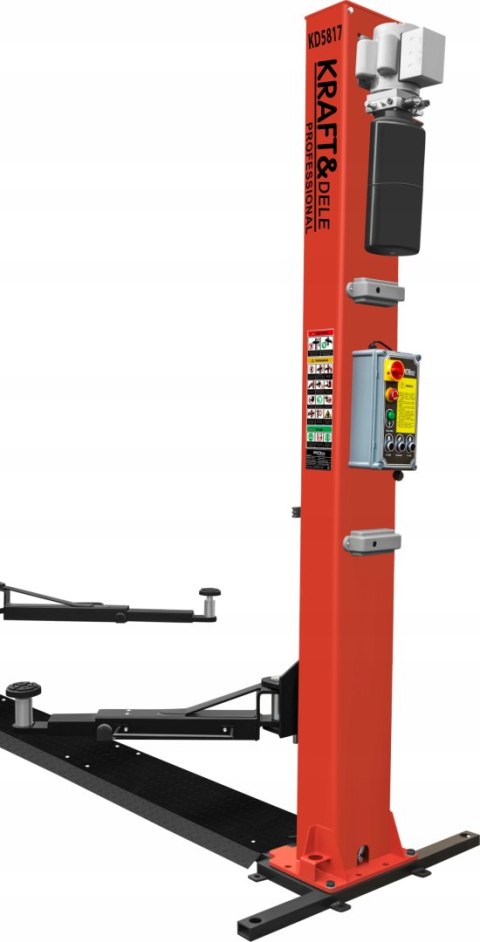 PODNOŚNIK DWUKOLUMNOWY SAMOCHODOWY 4,2T AUTOMATYCZNY + OLEJ 230V KD5813