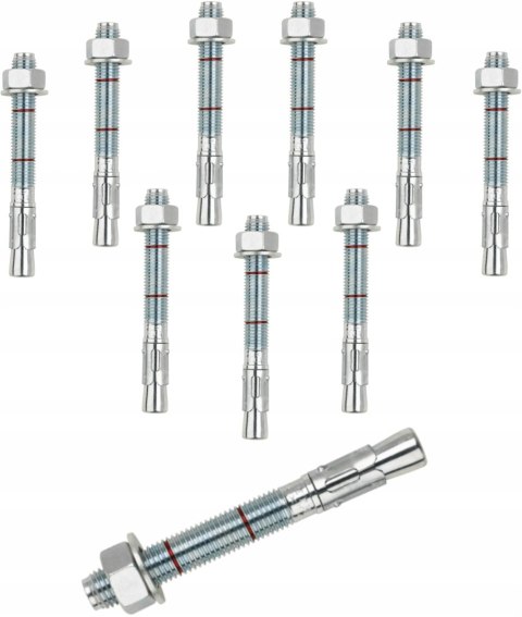 PODNOŚNIK SAMOCHODOWY DWUKOLUMNOWY AUTOMAT 4,2 TONY + KOTWY + OLEJ KD5812