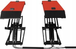 PODNOŚNIK SAMOCHODOWY NOŻYCOWY AUTOMATYCZNY 100CM 3,5T KRAFT&DELE KD5823