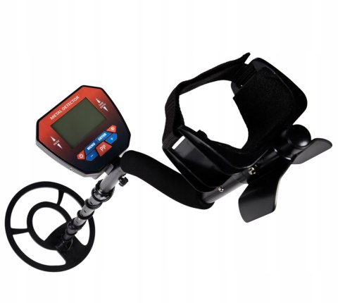 PROFESJONALNY WYKRYWACZ METALI DETEKTOR LCD NOWOCZESNY REGULACJA KD11255