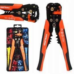 Ściągacz Izolacji Kraft&Dele 0,2 mm² - 6 mm² + Akcesoria