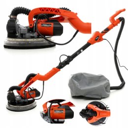 Szlifierka Żyrafa Teleskopowa Gipsu Gładzi Tynków Worek do Kurzu 230V 1700W